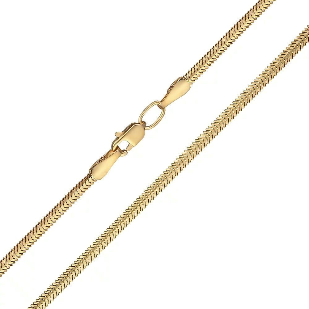 Flat sale gold chains